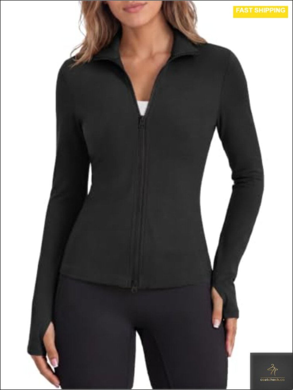 Women's Zip Up Track & Active Jacket Long Sleeve Running Golf Athletic